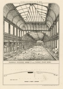 Charing Cross Baths by English School