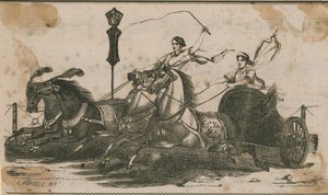 Chariot racing by English School