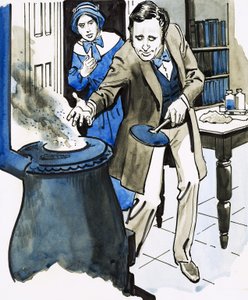 Charles Goodyear Discovers a Process for Hardening Rubber by Accident by English School