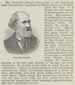 Charles Reade by English School