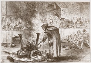 Charles sees the Play of the Masks