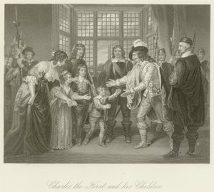 Charles the First with His Children by English School