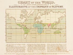 Chart of the World, on Mercator