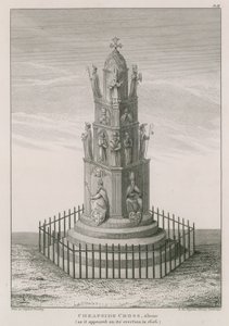Cheapside cross as it appeared in 1606 by English School