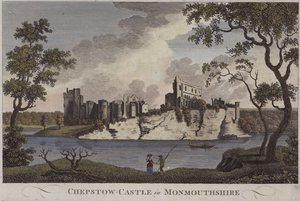 Chepstow Castle, Monmouthshire by English School