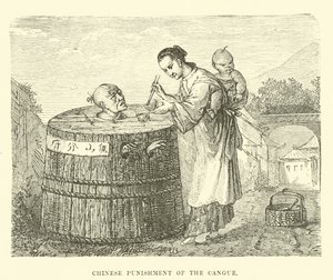 Chinese Punishment of the Cangue