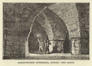 Christchurch Cathedral, Dublin, the Crypt by English School