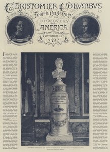 Christopher Columbus and the Fourth Centenary of the Discovery of America by English School