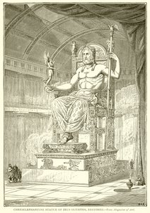 Chryselephantine Statue of Zeus Olympios, Restored by English School
