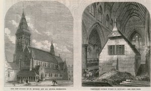 Church of St Michael and All Angels, Shoreditch by English School