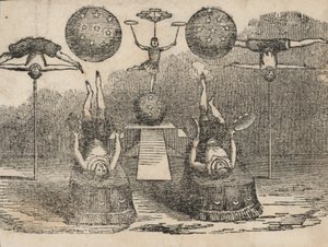 Circus Acrobats by English School