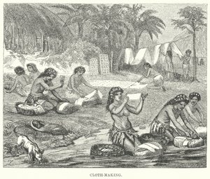 Cloth-Making by English School