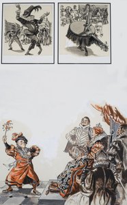 Clowns and Jesters by English School