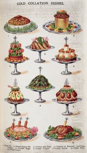 Cold Collation Dishes, from 