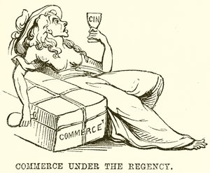 Commerce under the Regency by English School