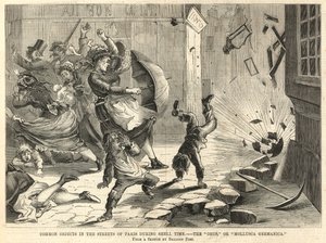 Common Objects in the Streets of Paris During Shell Time by English School
