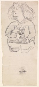 Composite Drawing of a Stunner / A Victorian Woman in her Underwear by English School