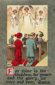 Congregation Reciting the Lord