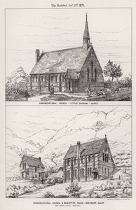 Congregational Church, Little Hadham, Herts; Congregational Church and Minister