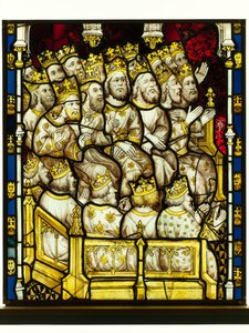 The Elders Worship God by English School