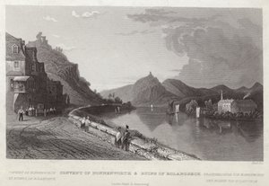 Convent of Nonnenworth and Ruins of Rolandseck by English School