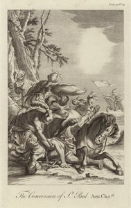 Conversion of St. Paul by English School