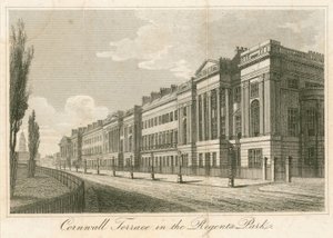 Cornwall Terrace, Regents Park, London by English School