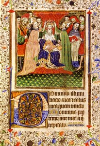 Coronation of King Edward III on 1st February 1327