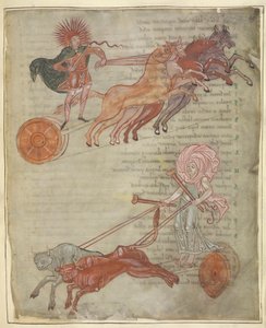 Chariots of the Sun and Moon, illustration from 