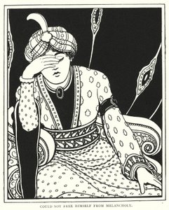 Could not free himself from melancholy by English School