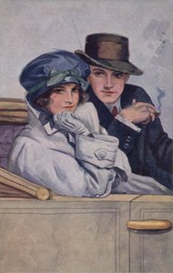 Couple Sitting in a Car