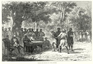 Court of Justice in the Jungle by English School