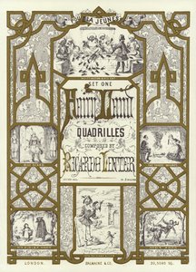 Cover Image of Set One of Fairy Land Quadrilles Composed by Ricardo Lenter by English School