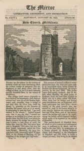 Cover of The Mirror of Literature, Amusement, and Instruction by English School