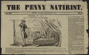 Cover of The Penny Satirist by English School