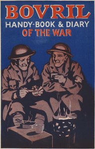 Cover of the Bovril Handy Book and Diary of the War by English School