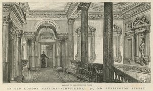 Cowfields, 30 Old Burlington Street: Gallery to Drawing Room Floor by English School