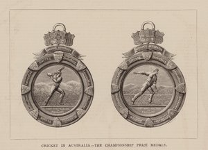 Cricket in Australia, The Championship Prize Medals by English School