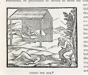 Curing the Sick, Natives of Hispaniola, from 
