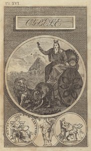 Cybele, ancient Anatolian, Greek and Roman Earth goddess by English School