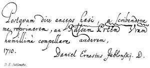 D.E. Jablonski by English School