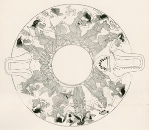 Dance of Maenads to Dionysos