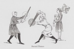 Dancing: Sword Dance by English School
