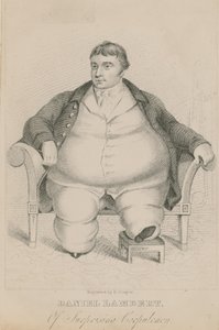 Daniel Lambert, of Surprising Corpulency by English School