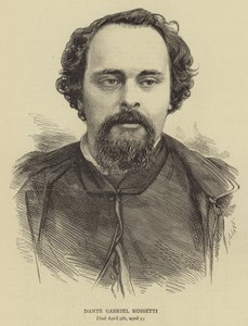 Dante Gabriel Rossetti by English School