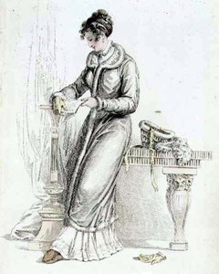 Day Dress, Fashion Plate from Ackermann