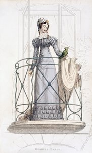 Day dress, fashion plate from Ackermann