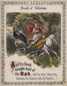 Death of Absalom by English School