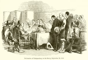 Declaration of Independency at the Savoy, September 29, 1658 by English School