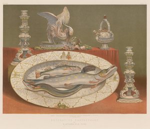 Decorative Earthenware by English School